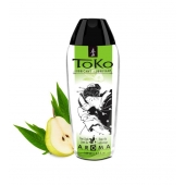 Интимный гель TOKO Pear   Exotic Green Tea с ароматом груши и зеленого чая - 165 мл. - Shunga - купить с доставкой в Балашихе