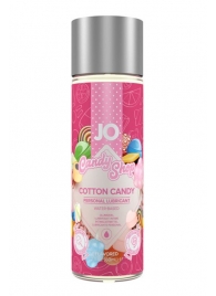 Смазка на водной основе Candy Shop Cotton Candy с ароматом сладкой ваты - 60 мл. - System JO - купить с доставкой в Балашихе