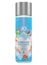 Смазка на водной основе Candy Shop Bubblegum с ароматом жвачки - 60 мл. - System JO - купить с доставкой в Балашихе