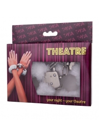 Наручники с белой меховой опушкой - ToyFa - купить с доставкой в Балашихе