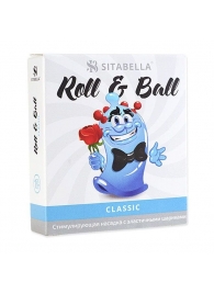 стимулирующий презерватив-насадка Roll   Ball Classic - Sitabella - купить с доставкой в Балашихе