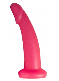 Розовый плаг-массажёр для простаты - 13,5 см. - LOVETOY (А-Полимер) - в Балашихе купить с доставкой