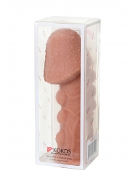 Насадка на фаллос с пузыриками, венками и ребристостью KOKOS Extreme Sleeve 09 - 12,7 см. - KOKOS - в Балашихе купить с доставкой