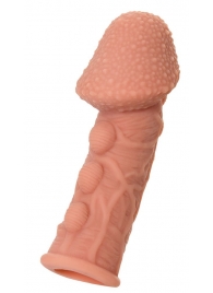 Насадка на фаллос с пузыриками, венками и ребристостью KOKOS Extreme Sleeve 09 - 12,7 см. - KOKOS - в Балашихе купить с доставкой