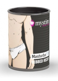 Компактный мастурбатор MasturbaTIN Ribbed Ricky - MyStim - в Балашихе купить с доставкой