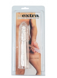 Насадка-удлинитель из прозрачного силикона LIDL EXTRA SILICONE PENIS EXTENSION - Seven Creations - в Балашихе купить с доставкой