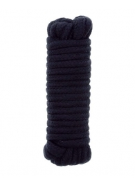 Чёрная веревка для связывания BONDX LOVE ROPE - 5 м. - Dream Toys - купить с доставкой в Балашихе