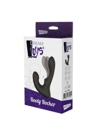 Чёрный массажер простаты с 2 моторами BOOTY ROCKER - Dream Toys - в Балашихе купить с доставкой
