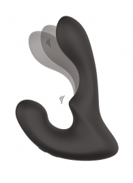 Чёрный массажер простаты с 2 моторами BOOTY ROCKER - Dream Toys - в Балашихе купить с доставкой