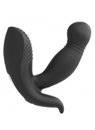 Черный вибромассажер простаты PROSTATE HERO - Dream Toys - в Балашихе купить с доставкой
