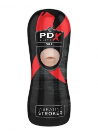 Мастурбатор-ротик Vibrating Oral Stroker - Pipedream - в Балашихе купить с доставкой