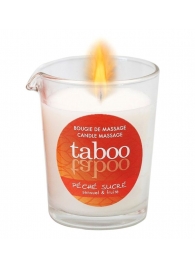 Массажное аромамасло с афродизиаками для женщин RUF Taboo Peche sucre - 60 гр. - RUF - купить с доставкой в Балашихе