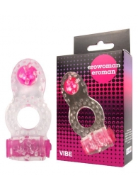 Прозрачное эрекционное кольцо Erowoman-Eroman - Erowoman-Eroman - в Балашихе купить с доставкой