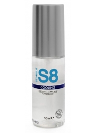 Охлаждающий лубрикант на водной основе S8 Cooling Lube - 50 мл. - Stimul8 - купить с доставкой в Балашихе