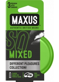 Презервативы в железном кейсе MAXUS Mixed - 3 шт. - Maxus - купить с доставкой в Балашихе