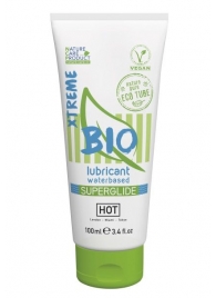 Интимный увлажняющий гель BIO SuperGlide Xtreme - 100 мл. - HOT - купить с доставкой в Балашихе