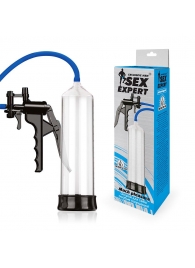 Прозрачная вакуумная помпа Sex Expert с насосом - Sex Expert - в Балашихе купить с доставкой
