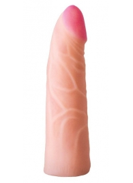 Фаллическая насадка на трусики харнесс - 17,5 см. - LOVETOY (А-Полимер) - купить с доставкой в Балашихе