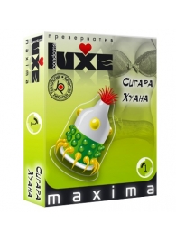 Презерватив LUXE Maxima  Сигара Хуана  - 1 шт. - Luxe - купить с доставкой в Балашихе