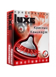 Презерватив LUXE  Exclusive   Красный Камикадзе  - 1 шт. - Luxe - купить с доставкой в Балашихе