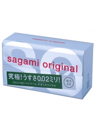 Ультратонкие презервативы Sagami Original - 12 шт. - Sagami - купить с доставкой в Балашихе