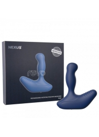 Синий вибромассажер простаты NEXUS REVO 2.0 с вращающейся головкой - Nexus Range - в Балашихе купить с доставкой