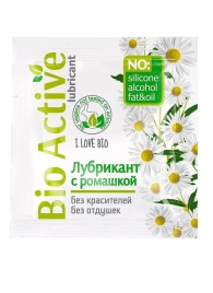 Пробник лубриканта на водной основе Bio Active - 3 гр. - Биоритм - купить с доставкой в Балашихе