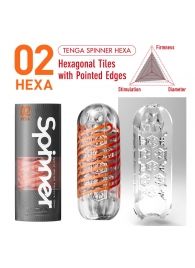 Мастурбатор SPINNER Hexa - Tenga - в Балашихе купить с доставкой