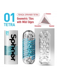Мастурбатор SPINNER Tetra - Tenga - в Балашихе купить с доставкой