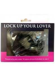 Черные меховые наручники Love с ключиками - Baile - купить с доставкой в Балашихе