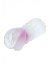 Прозрачный реалистичный мастурбатор Juicy Pussy Crystal Rose - ToyFa - в Балашихе купить с доставкой