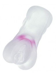 Прозрачный реалистичный мастурбатор Juicy Pussy Crystal Rose - ToyFa - в Балашихе купить с доставкой