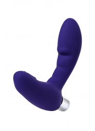 Фиолетовый вибростимулятор простаты Bruman - 12 см. - ToyFa - в Балашихе купить с доставкой