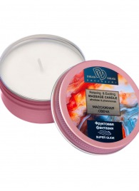 Массажная свеча  Фруктовая фантазия - БиоМед - купить с доставкой в Балашихе