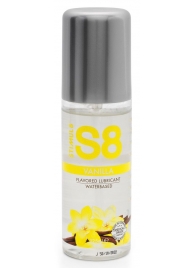 Лубрикант на водной основе Stimul8 Flavored Lube с ванильным ароматом - 125 мл. - Stimul8 - купить с доставкой в Балашихе