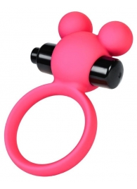 Розовое виброкольцо на пенис A-Toys - A-toys - в Балашихе купить с доставкой