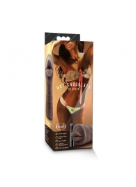 Коричневый мастурбатор-ротик Heather - Blush Novelties - в Балашихе купить с доставкой