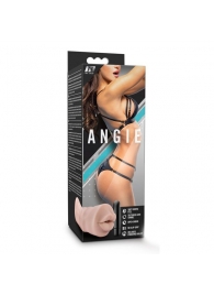 Телесный мастурбатор-ротик Angie - Blush Novelties - в Балашихе купить с доставкой