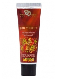 Интимный съедобный лубрикант JUICY FRUIT с ароматом фруктов - 30 мл. - БиоМед - купить с доставкой в Балашихе