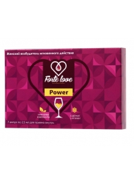 Женский возбудитель мгновенного действия Forte Love Power - 7 ампул (2,5 мл.) - Капиталпродукт - купить с доставкой в Балашихе