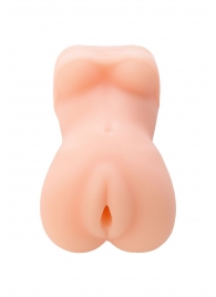 Телесный мастурбатор в виде женской фигурки - Toyfa Basic - в Балашихе купить с доставкой