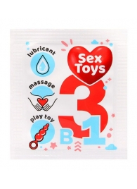 Гель-лубрикант на водной основе Sex Toys - 4 гр. - Биоритм - купить с доставкой в Балашихе