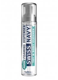 Очищающая пенка для игрушек и тела Swiss Navy Toy   Body Cleaner Foamer - 207 мл. - Swiss navy - купить с доставкой в Балашихе