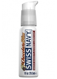 Лубрикант с ароматом шоколада Swiss Navy Chocolate Bliss Lube - 29,5 мл. - Swiss navy - купить с доставкой в Балашихе