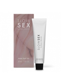 Лубрикант на водной основе Slow Sex Anal Play Gel - 30 мл. - Bijoux Indiscrets - купить с доставкой в Балашихе