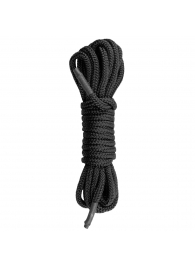 Черная веревка для бондажа Easytoys Bondage Rope - 5 м. - Easy toys - купить с доставкой в Балашихе