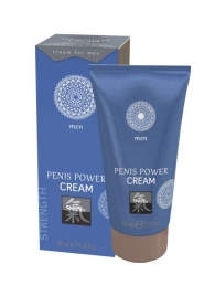 Возбуждающий крем для мужчин Penis Power Cream - 30 мл. - Shiatsu - купить с доставкой в Балашихе