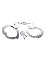 Металлические наручники Beginner s Metal Cuffs - Pipedream - купить с доставкой в Балашихе
