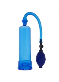 Синяя вакуумная помпа MENZSTUFF PENIS ENLARGER - Dream Toys - в Балашихе купить с доставкой