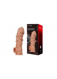Насадка на фаллос с крупными бугорками EXTREME SLEEVE - 17,6 см. - KOKOS - в Балашихе купить с доставкой